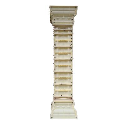 China Factory Price Solid Design New 50cm x 370cm Pillars Square Roman Column Concrete Molds for sale