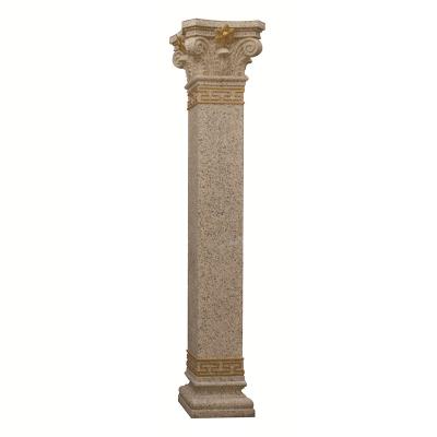 China Factory New Design Solid 40cm x 370cm Square Single Roman Pillars Column Concrete Molds for sale