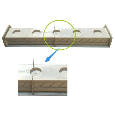 China High Precision ABS Precast Concrete Plastic Railing Mold for sale