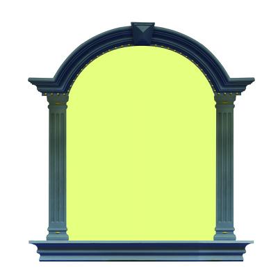 China Factory price high precision precast concrete window frame plastic mold for sale