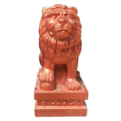 China High Precision ABS Plastic Garden Lion Statue Concrete Molds for sale