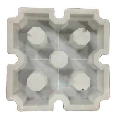 China Plastic Exterior Corner Bricks PVC Floor Tile Casting Concrete Brick Making Molds for sale