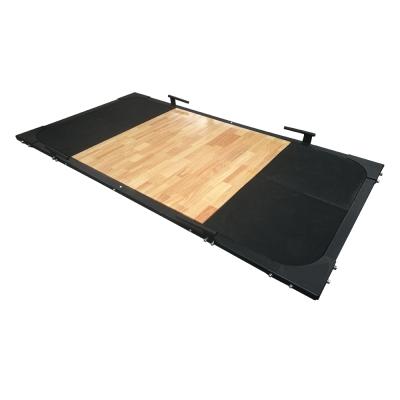 China Steel Professional Gym Equipment Competition Slope Weightlifting Adjustable Folding Platform for sale