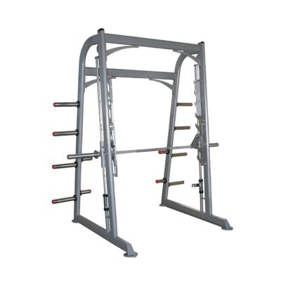 China Commercial Use Gym Fitness Cross Fit 3d Smith Machine Cable Crossover Power Multi Rack for sale