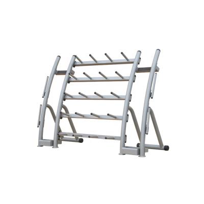 China Fashion New Design Sports Fitness Machine Steel Profession Adjustable Barbell Rack Set for sale