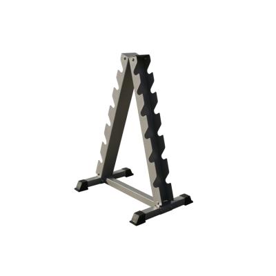 China Commercial fitness gym equipment steel one frame dumbbell rack for sale for sale