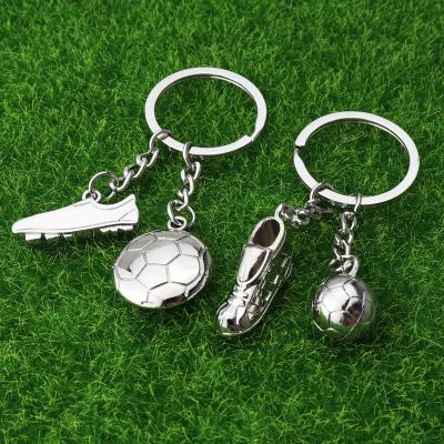 China Promotion Gift Soccer Sneakers Football Key Chain Team Gifts Practical Gifts Auto Pendant for sale