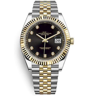 China Professional Automatic Date Diver Watch With Automatic Self Wind Diamond Dials Watch Movement for sale