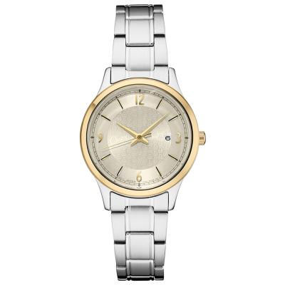 China Automatic Date Women Quartz Watch Stainless Steel Strap Japanese Casual Dress Watch for sale