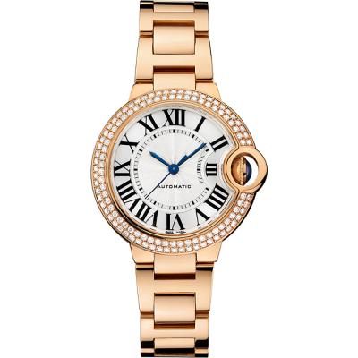 China Diamond Quartz Watches For Womens Non-Specific Stainless Steel Band Strap Wrist Watch for sale