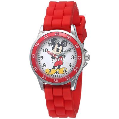 China Non-Specific Silicone Strap Big Kids Watch Character On Dial Kids Watch for sale