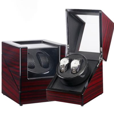 China Handmade Luxury Wooden Storage Case Automatic Watch Winder Box for sale