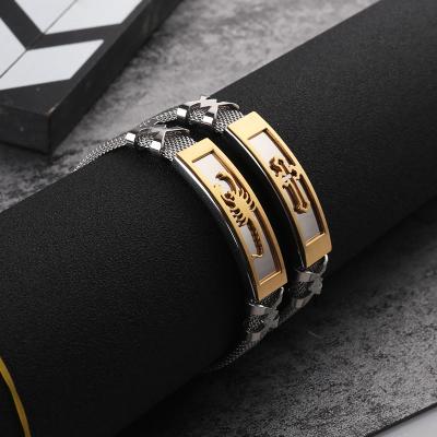 China New Best Gift Men's Casual/Sporty Women Charm Jewelry Stainless Steel Mesh Band Bracelet for sale