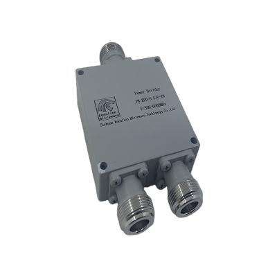 China Custom Optical Communication System Equipment 500~6000MHz 2 Way RF Power Splitter / Splitter 02KPD-0.5^6G-2N for sale