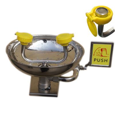 China Best Price 304 Stainless Steel Emergency Safety Wall Mounted Eye Wash Station for sale