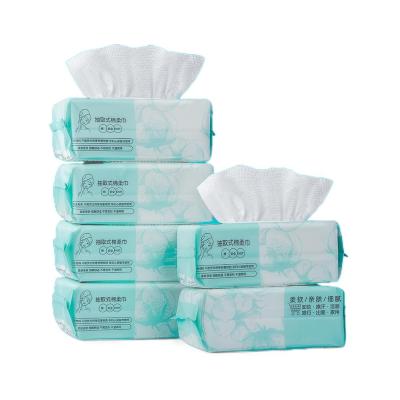 China Face Washable Bag Wholesale Price Absorbent Disposable Facial Towel for sale