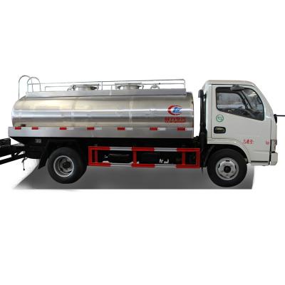 China Stainless Steel 4000-20000 Liter Milk Tank Truck Stainless Steel Road Milk Tanker for sale