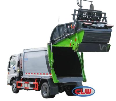 China Waste Treatment Garbage Truck 4*2 4WD Euro 5 Euro 5 New Garbage Compactor Truck 2020 For Sale for sale