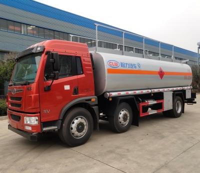 China Carbon Steel CLW 19 Ton Diesel Oil Delivery Gasoline And Truckr Dispenser Refueling Gasoline And Oil Tanker Truck for sale