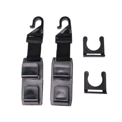 China Business/Inner Car ABS Shunxin Back Seat Headrest Hooks Organizer Hook Hanger For Bags Storage Luxury Head Car for sale