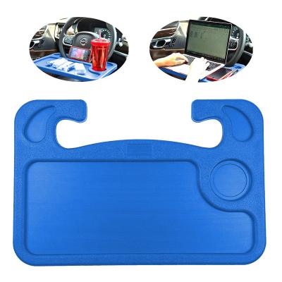 China Business / Wholesale Luxury Double Sided Plastic Steering Wheel Tray Car Back Seat Laptop Office Durable Bag for sale