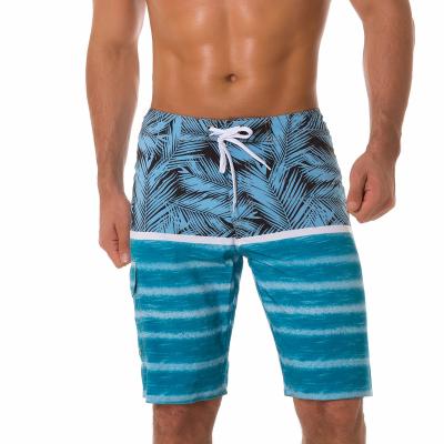 China Fashion Beach Breathable Custom Quick Dry Pocket Change Color Swim Men Swim Shorts for sale