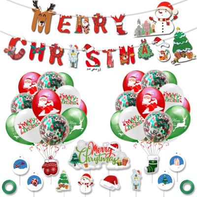 China Festival Decoration Christmas Balloon Garland Arch Kit Helium Balloons Foil Set Party Decorations For Christmas Day Xmas Ornament Props for sale