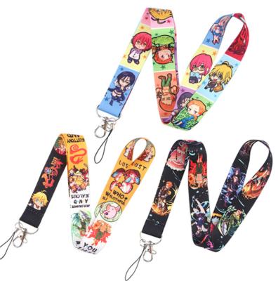 China Safe Practical Phone Strap Neck 7sin Strap Lanyard Mobile Phone Key Chain Camera Badge Holder Nylon Rope Lanyards for sale