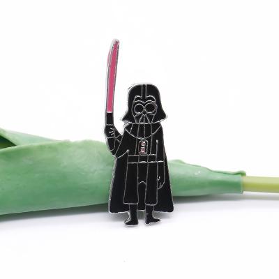 China art & Collectable Darth Vader personality badge sales in Europe and the United States animation alloy creative drop oil brooch for sale