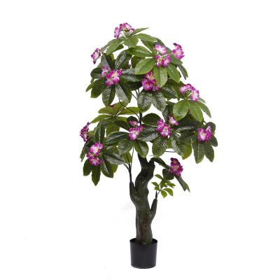 China Decorate YD29353-4 Professional China Made Rich Flowers Artificial Flower Tree Flowers Potted Ornaments for sale