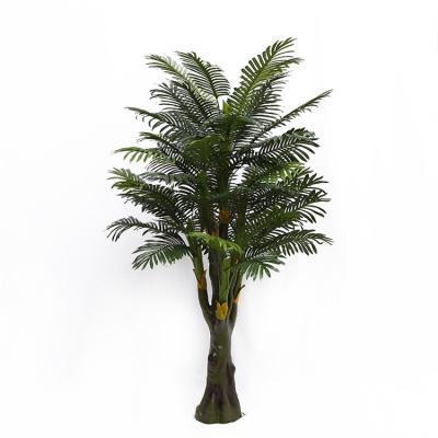 China YD29320 CLASSIC Big Tree Artificial Plants Large Plastic Palm Leaf Fake Foliage For Garden Decor for sale