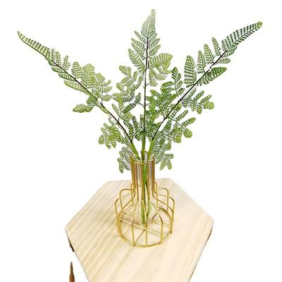 China YD8606 Modern Home Wedding Office Interior Decoration Artificial Fern Leaves for sale