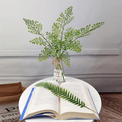 China Minimalist YD8607 Fern Leaves Artificial Persian Grass For Indoor Outdoor House Garden Decor for sale