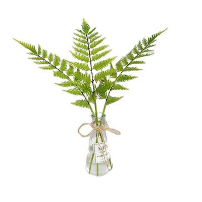 China Wholesale Modern YD8603 Fern Leaves Plant Plastic Artificial Grass For Home Decor for sale