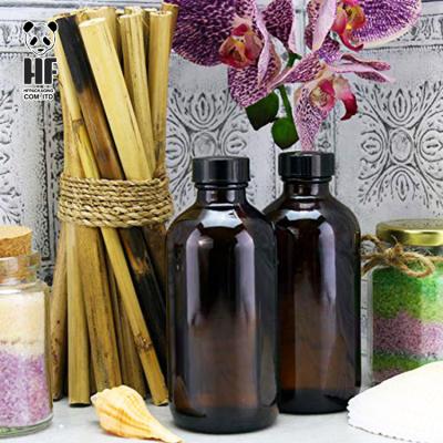 China Hot Sales Personal Care 30ml Boston Round Amber Glass Bottle Medicine Bottle for sale