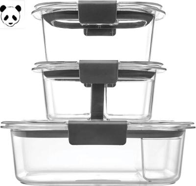 China Freshness Preservation Wholesale Kitchen Heat Resistant Small Storage Glass Airtight Containers for sale