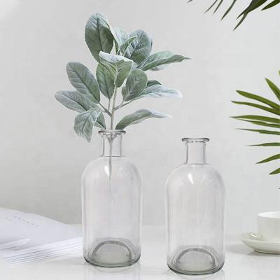 China New CLASSIC glass vases for home decor glass and vases interior decoration crystal bottle for sale