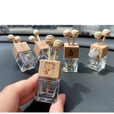 China Household Products 2021New Car Perfume Bottle Container With Cap Cork Magnetic Perfume Diffuser for sale