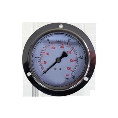 China PG100 Hydraulic Station Series Stainless Pressure Gauge for sale