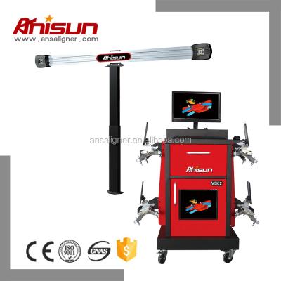 China 3D Car Workshop Equipment Wheel Alignment Machine Price V3K2 for sale