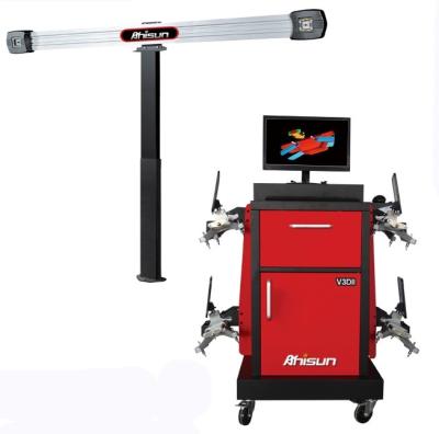 China V3DII 3D Wheel Aligner With Moving Auto Camera Beam V3DII for sale