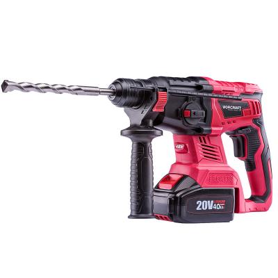 China CRH-S20LiB Li-ion 3 Fine Functions Brushless Quality 20v Cordless Rotary Hammer Drill for sale