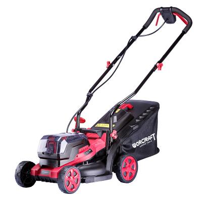 China High Quality Li-ion 40v Cordless Electric Lawn Mowers For Grass Cutting With Grass Collector for sale