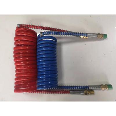 China American Truck Truck Accessories Heavy Duty Air Brake Coil Nylon Air Brake Coiled Hoses for sale