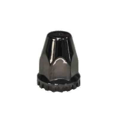 China Fast Shipping Black Chrome Threaded Plastic Nut Covers 33mm 60805 for sale