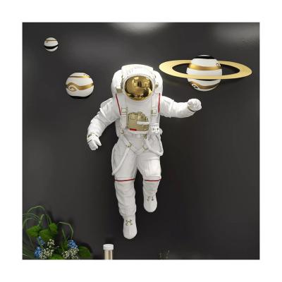 China European Astronaut Wall Decor Kids Room Wall Decor Astronaut Sculpture Living Room Bedroom Pendant Decor Dropshipping for sale