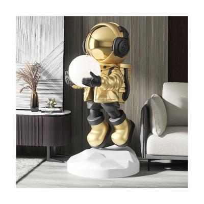 China Life Size Astronaut Ornaments Living Room Decoration 120cm Color Changing Night Light Astronaut Home Decor Europe Dropshipping for sale