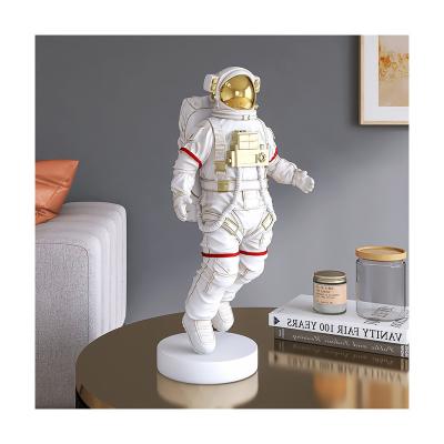 China Europe Astronaut Sculpture 48cm Children's Gift Desktop Decoration Home Astronaut Creative Ornaments Wholesale Creative Ornaments for sale