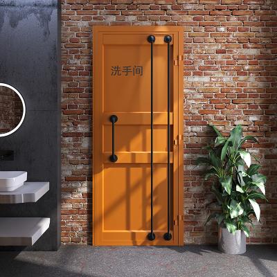 China Europe Customize Living Room Industrial Door Storage Container Shipping Container Decor Container Door Bar Diy Home Decoration for sale