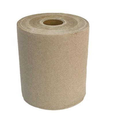 China Moisture Proof Kraft Paper Roll Price Per Ton Paper Roll Kraft Paper Brown for sale